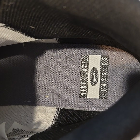 NIKE BLAZER MID 77 WHITE/ SMOKE GREY. SIZE US 10. EU 44. - Picture 8 of 10